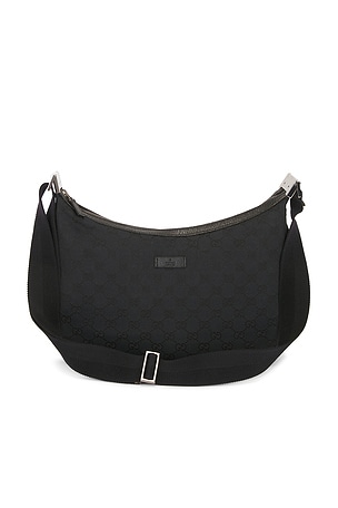 Gucci Half Moon Hobo Bag in Brown