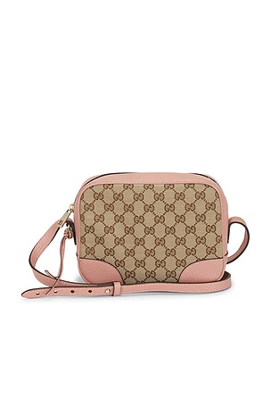 Gucci Mini Bree Messenger Bag in Pink
