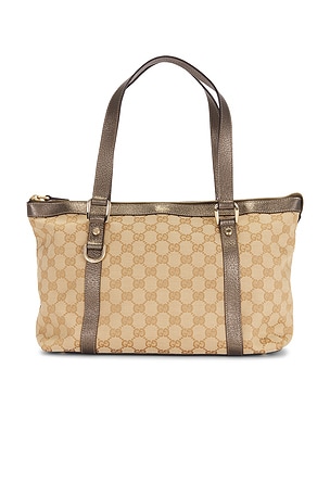 Gucci Abbey Tote Bag in Brown