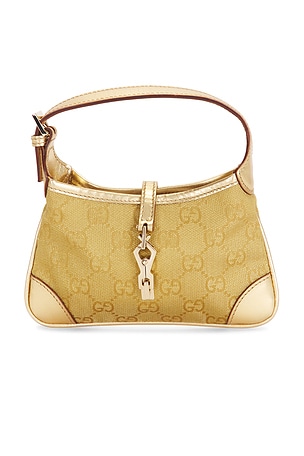 Gucci Mini Jackie Hobo Bag in Metallic Gold