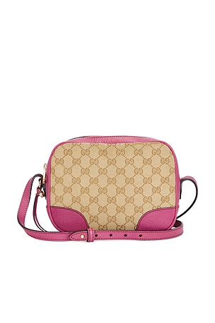 Gucci Mini Bree Messenger Bag in Pink
