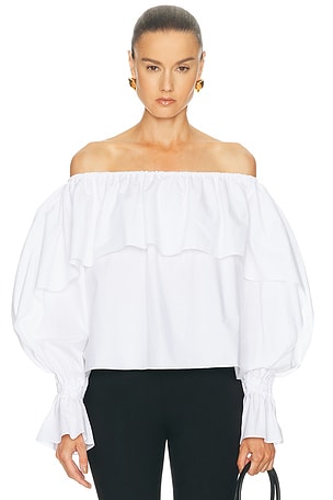 Françoise Sadie Blouse in White