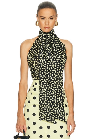 Françoise Susan Top in Black
