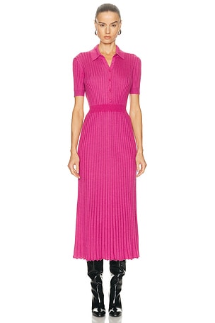 Gabriela Hearst Amor Dress in Pink