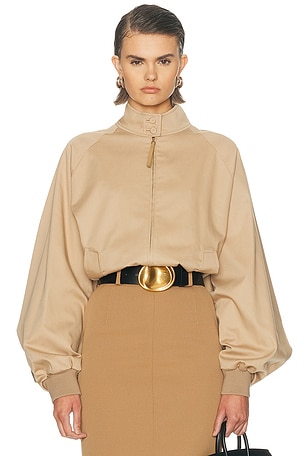 Gabriela Hearst Wynne Jacket in Tan