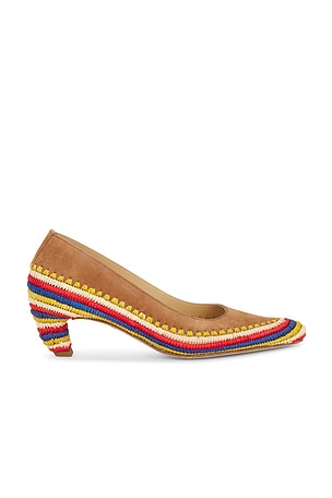 Gabriela Hearst Peggy Heel in Tan