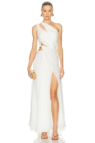 Cult Gaia Zan Gown in Ivory