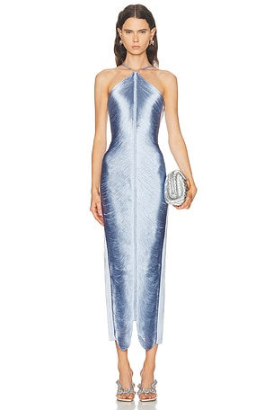 Cult Gaia Renata Gown in Baby Blue