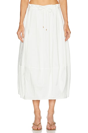 Cult Gaia Rivena Skirt in Cream