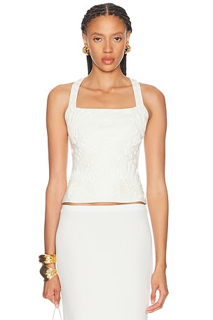 Cult Gaia Stella Top in Cream