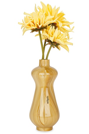 Cult Gaia Dee Dee Clutch in Yellow