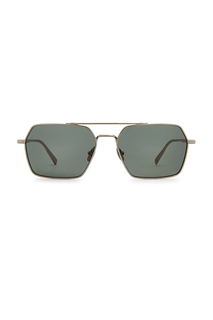 Garrett Leight Alta Sun in Metallic Silver