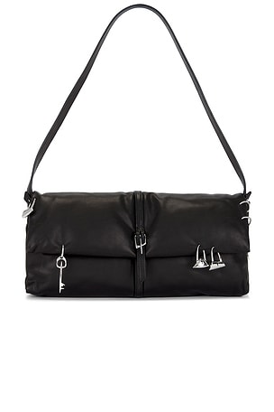 Grace Ling Charmed Pillow Bag in Black