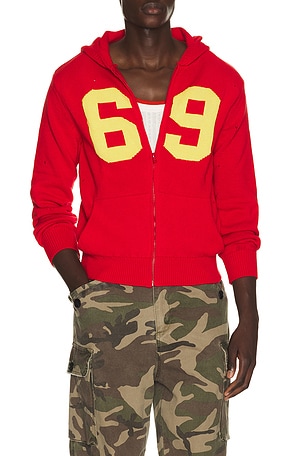 Gimaguas 69 Sweatshirt in Red