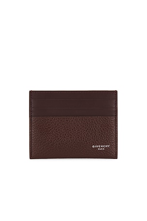 Givenchy New Card Holder 2x3 Credit Card in Brown