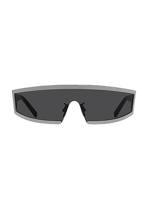 Givenchy Square Sunglasses in Metallic Silver