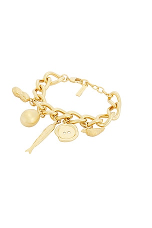 Givenchy Lucky Charms Multi Golden S Bracelet in Metallic Gold