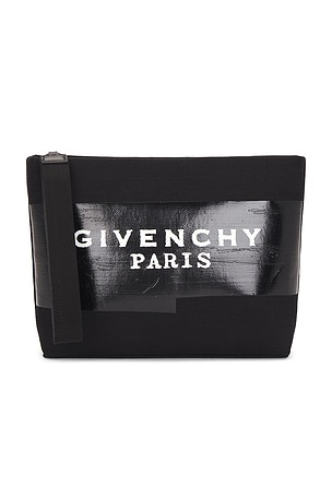 Givenchy Logo Pouch in Black
