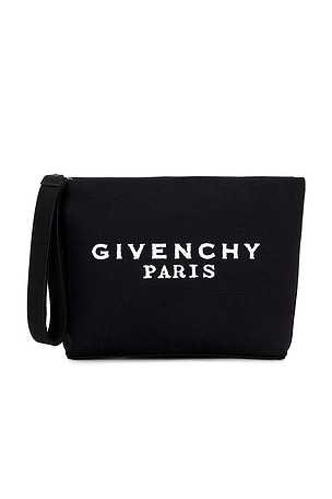 Givenchy Logo Pouch in Black