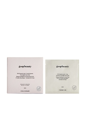 Goop Goopglow 15% Glycolic Acid Overnight Glow Peel 12 Pack in Beauty: NA