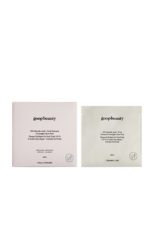 Goop Goopglow 15% Glycolic Acid Overnight Glow Peel 4 Pack in Beauty: NA