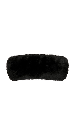 Goldbergh Froid Fluffy Headband in Black