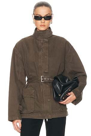 GRLFRND Logan Jacket in Olive