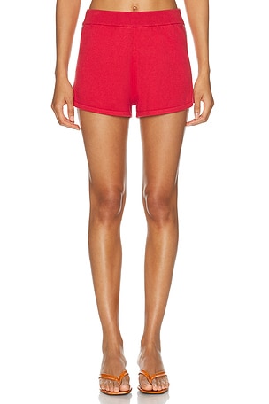 Guest In Residence Runner Short in Red
