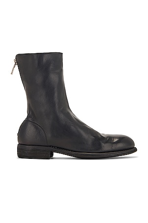 Saint Laurent Wyatt Harness Boot in Noir | FWRD