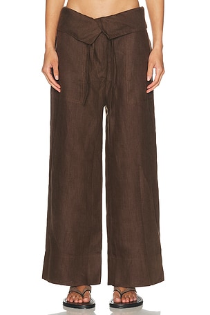 HAIGHT. Grazi Pant in Brown