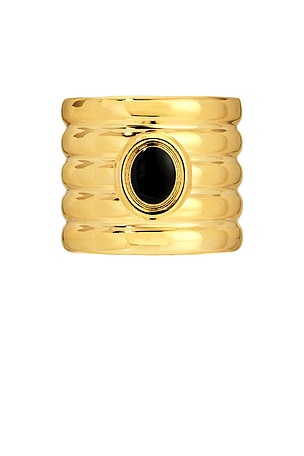 Heaven Mayhem Clarke Cuff Bracelet in Metallic Gold