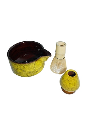 HueGah Home Ysidro Matcha Set in Yellow