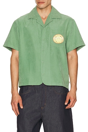 Honor The Gift Brushed Camp Shirt in Mint