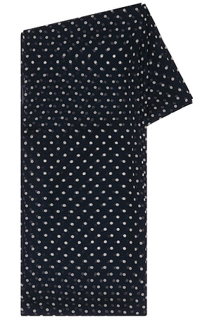 Helsa The Shawl in Silk Chiffon in Navy