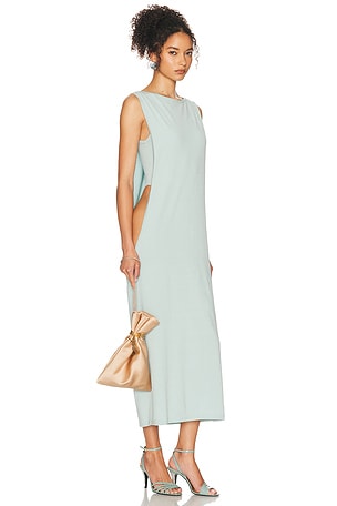 Helsa Mayumi Open Side Dress in Baby Blue