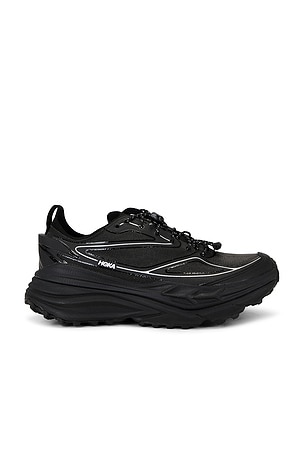 HOKA U Stinson One7 Sneaker in Black