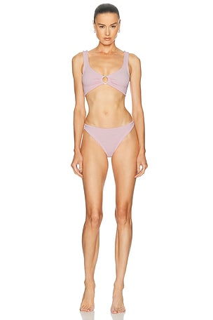 Hunza G Julia Bikini Set in Pink