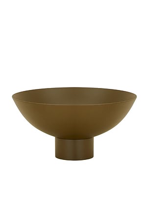HAWKINS NEW YORK Large Essential Footed Bowl in Olive