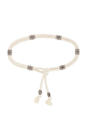 Isabel Marant Aleea Belt in Cream