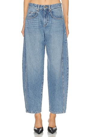 Isabel Marant Oriane Straight Leg in Blue