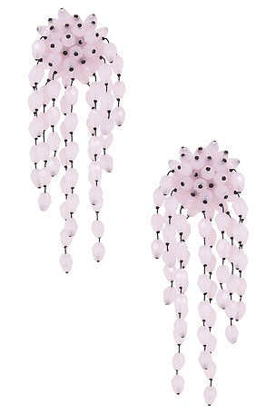 Isabel Marant Clip Earrings in Pink