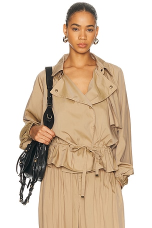 Isabel Marant Gwenola Jacket in Beige