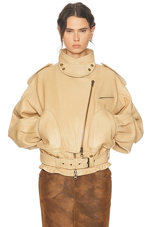 Isabel Marant Farza Jacket in Beige