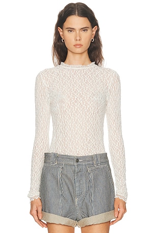 Isabel Marant Brany Top in White