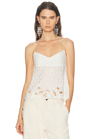 Isabel Marant Romeka Top in White