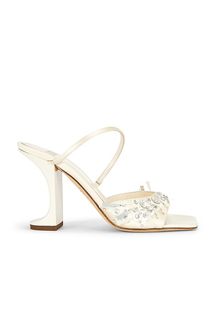 IZIE Arno Embellished Sandal in Cream