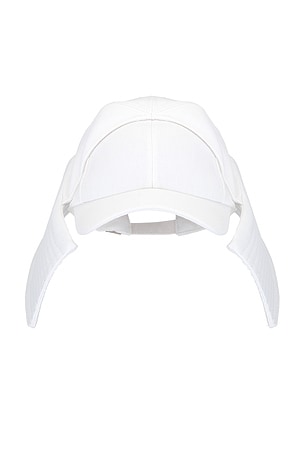 Jean Paul Gaultier Drill Bob Marine Hat in White