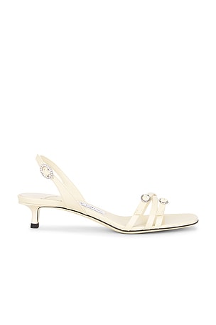 Jimmy Choo Kaira 35 Sandal in Cream