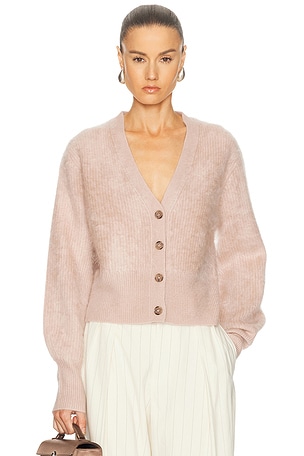 Jenni Kayne Cashmere Peyton Cardigan in Blush