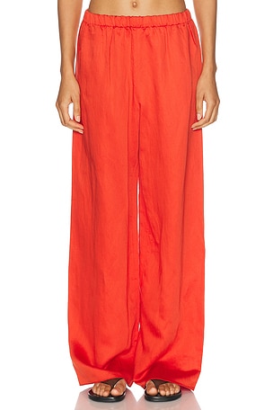 Jenni Kayne Summer Demi Pant in Red